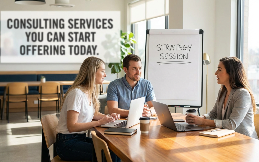 5 Actionable Consulting Services You Can Start Offering Today: Practical Steps to Launch Fast